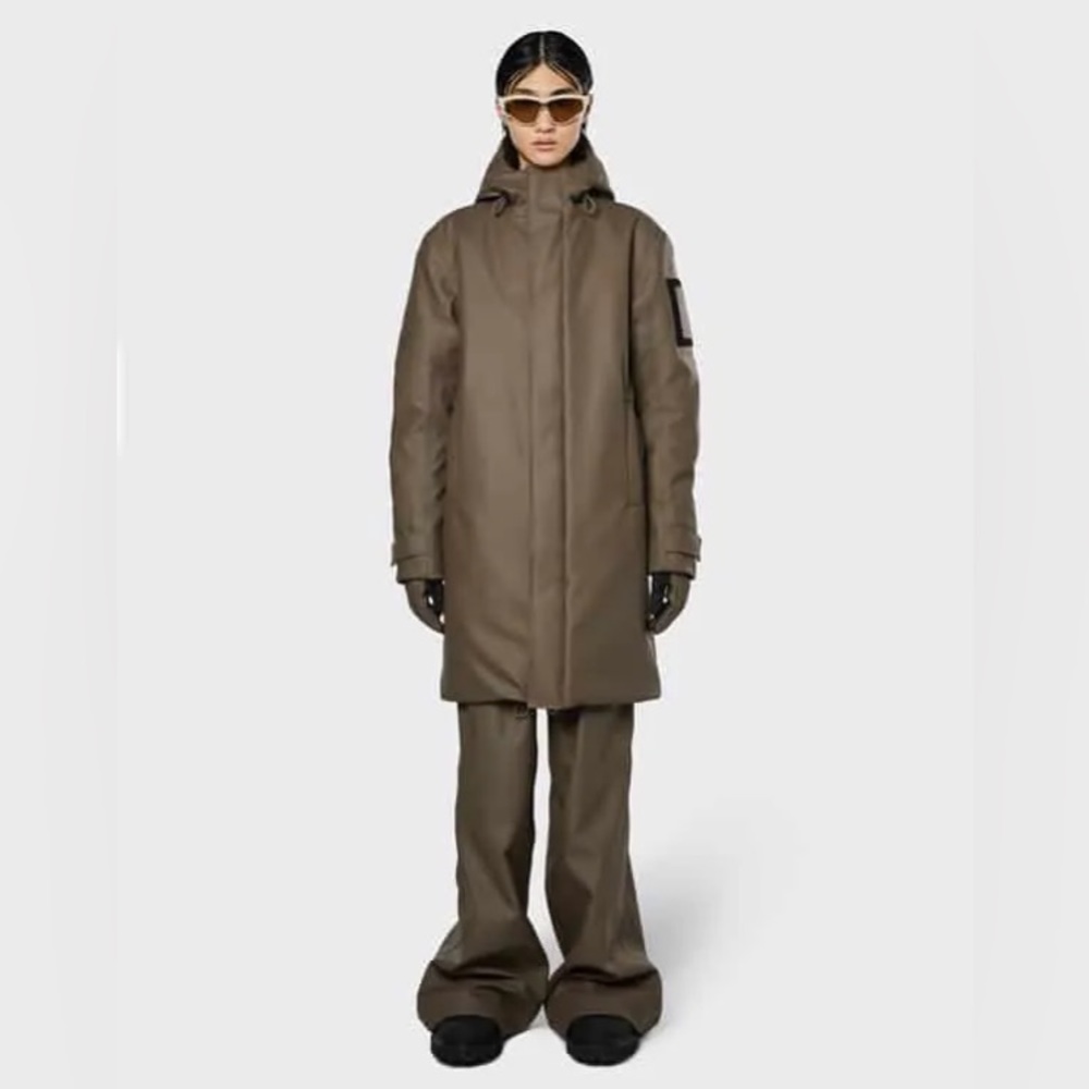 Rains Glacial Coat Wood